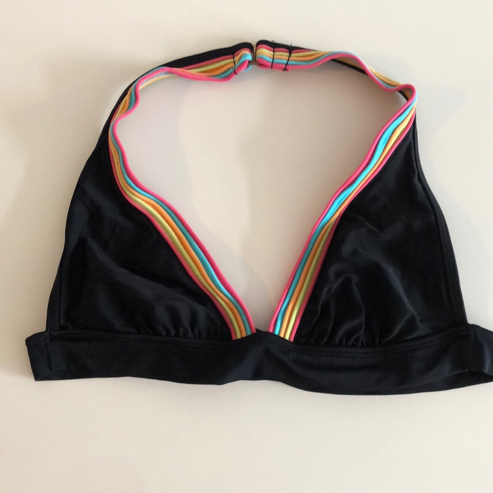 Bikini top holster style with cute colored trim 🌈